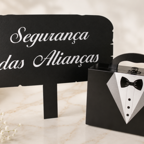 Imagem do produto Porta Alianças Casamento Segurança