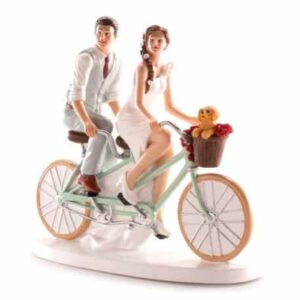 Topo Bolo Casamento Bike