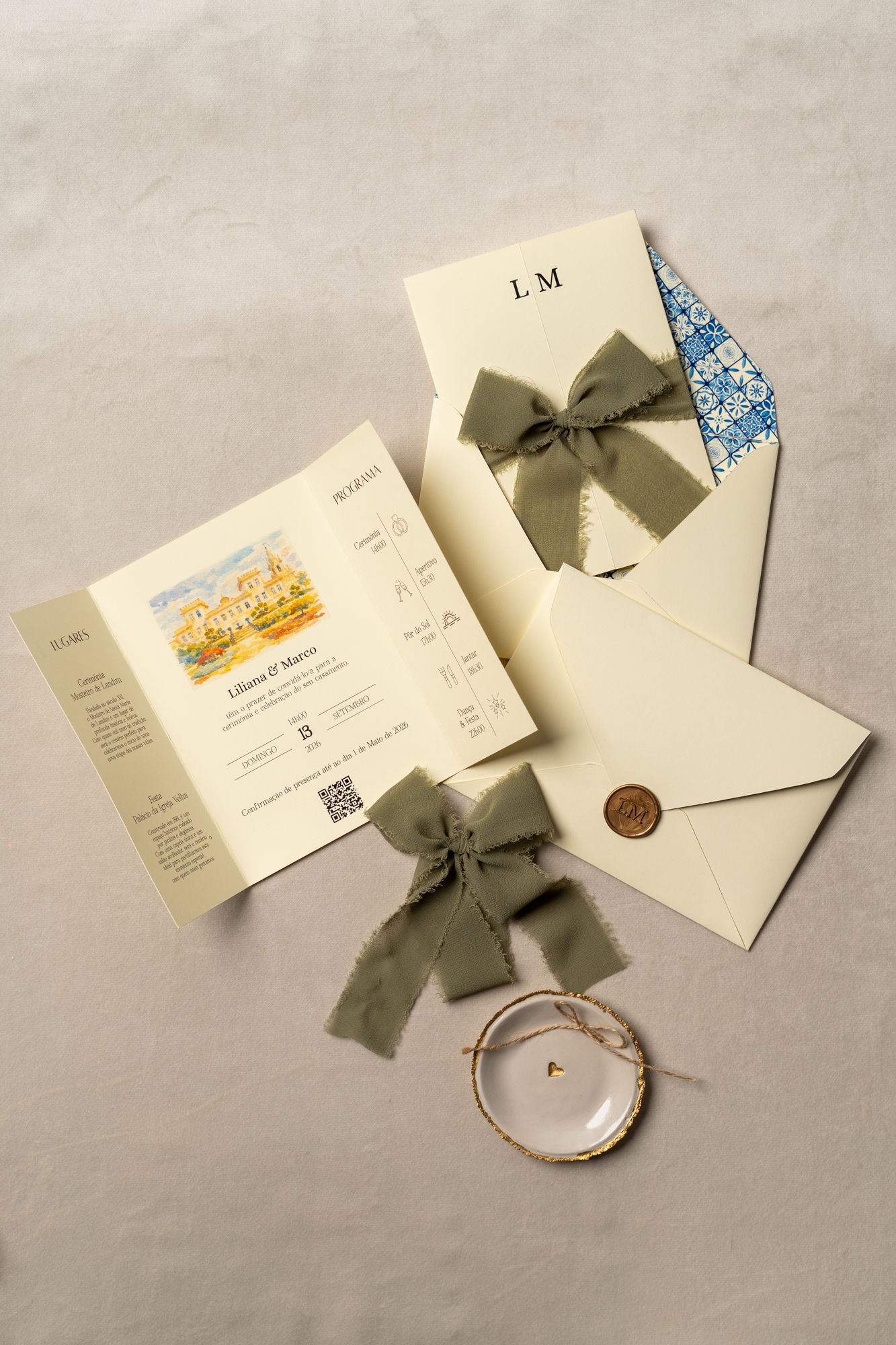 Convites Casamento Peças Puzzle