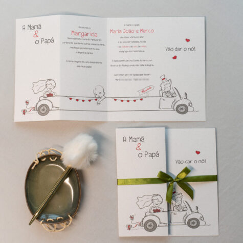 Imagem do produto Convite Casamento Batizado Carro