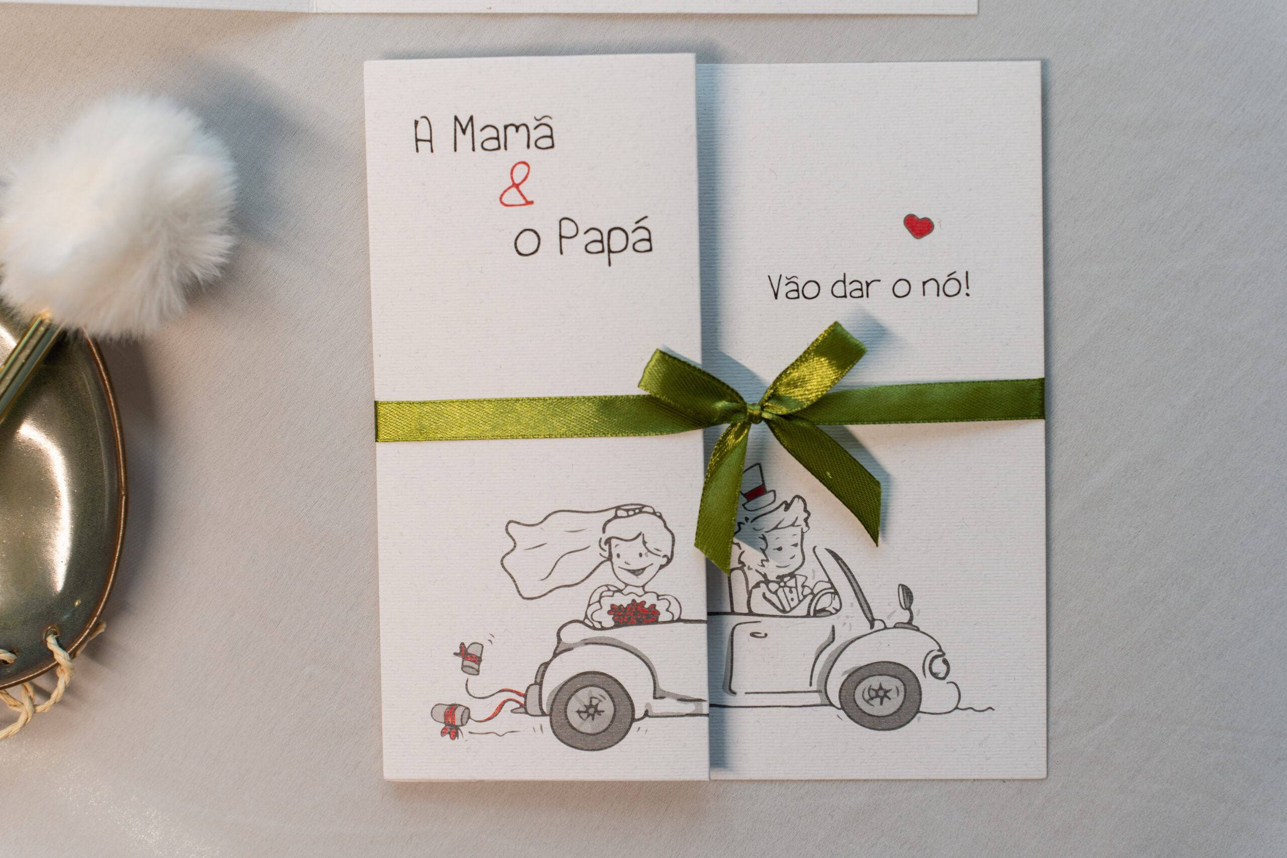 Convite Casamento Batizado Carro 7