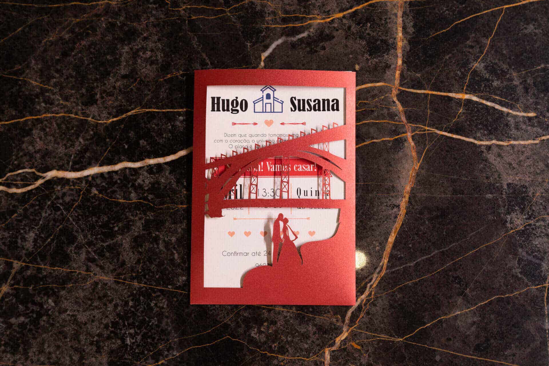 Convites Casamento Ponte Luís I