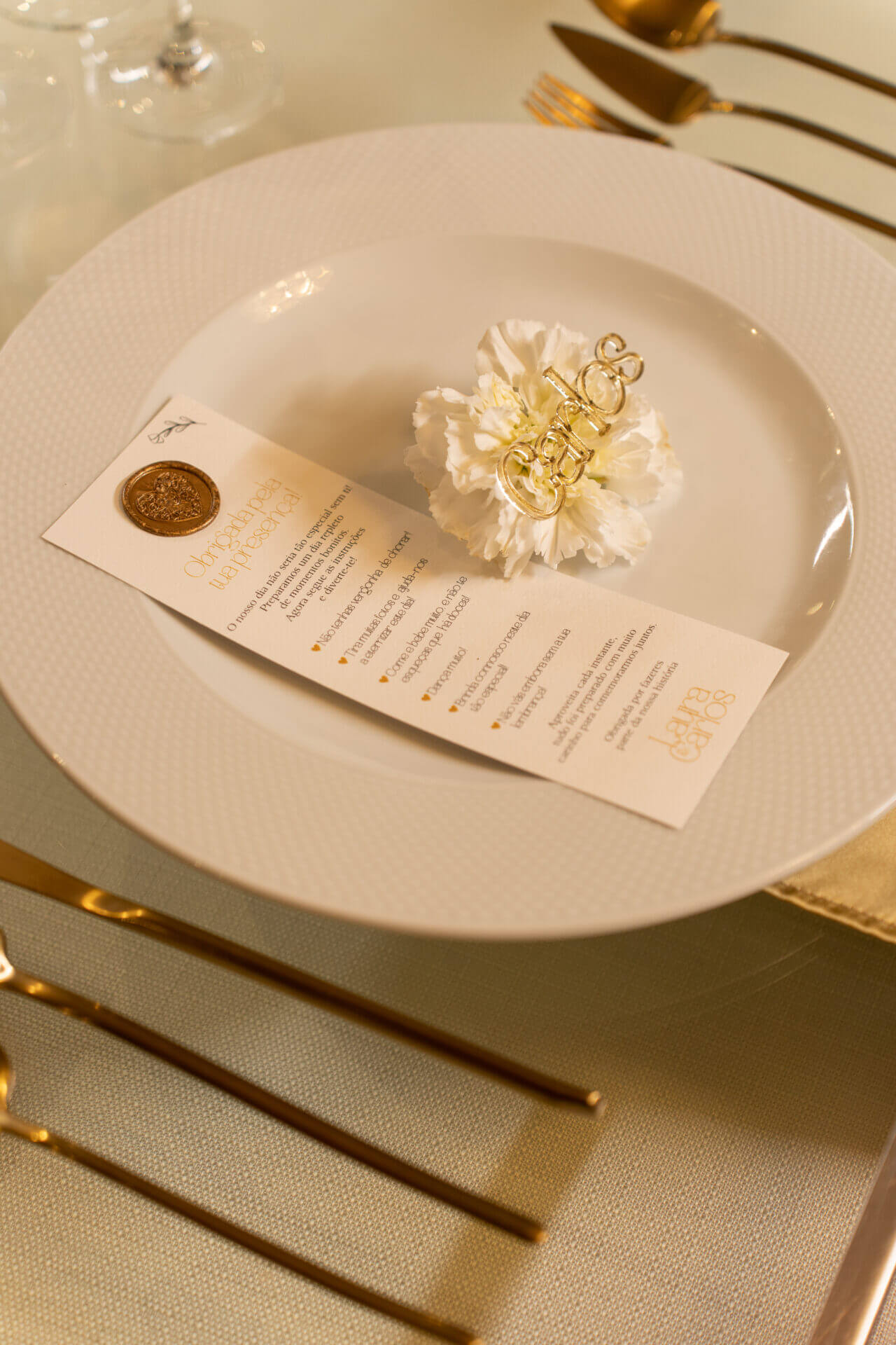 Cartão Agradecimento Original Lacre