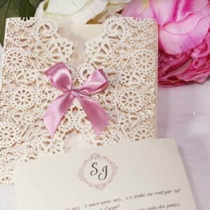 Convites Casamento Elegante Napron