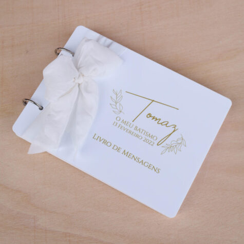 Imagem do produto Livro Honra Acrílico Batizado