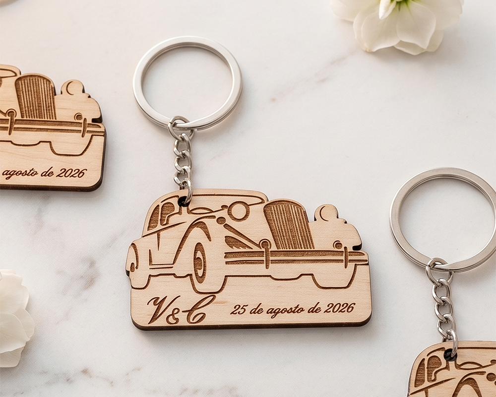 Lembrança Casamento Chaves Carro 3