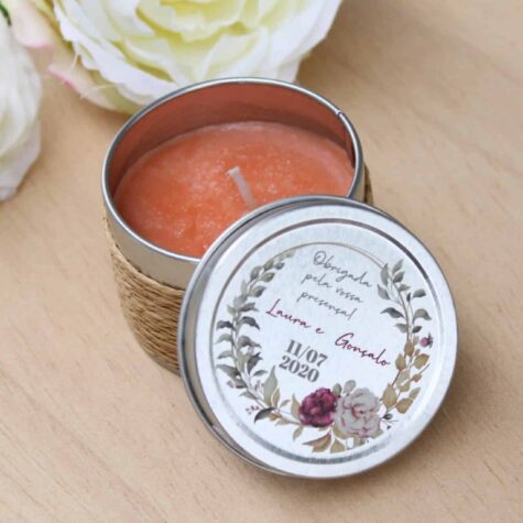 Imagem do produto Brinde Casamento Vela Aroma