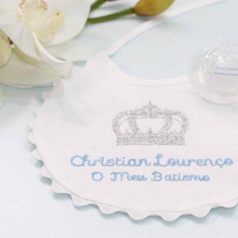 Imagem do produto Babete Bordada Chucha Conjunto