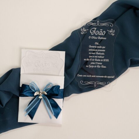 Imagem do produto Convite Batismo Acrílico Moderno