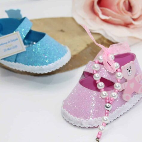 Imagem do produto Lembrança Batizado Sapatinhos Eva