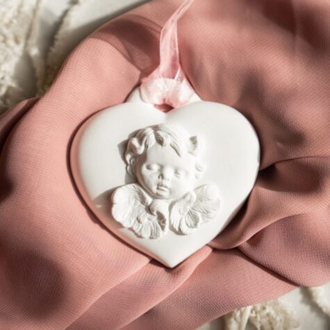 Imagem do produto Lembrança Batizado Anjo Coração