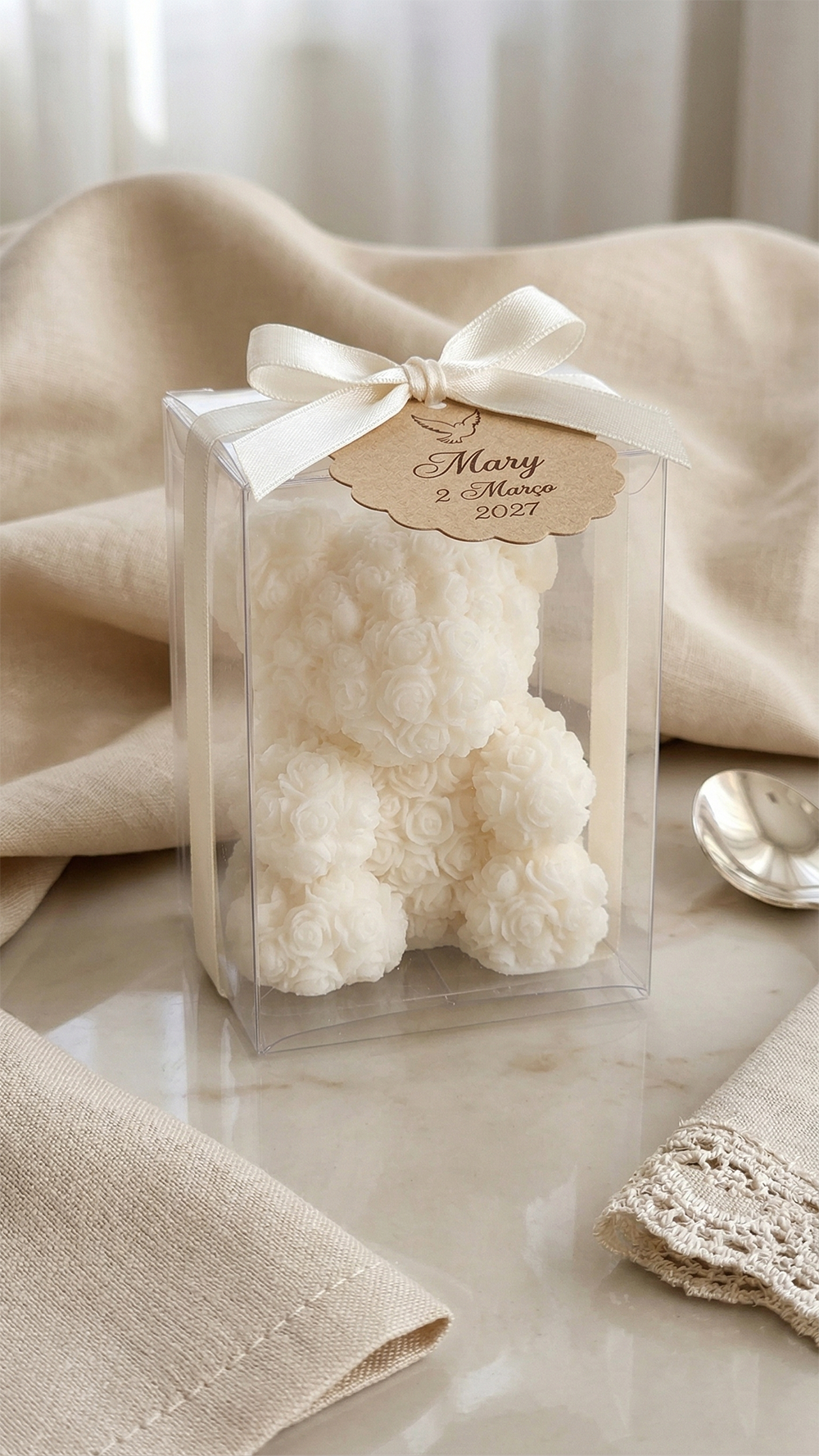 Lembrança Comunhão Vela Delicada