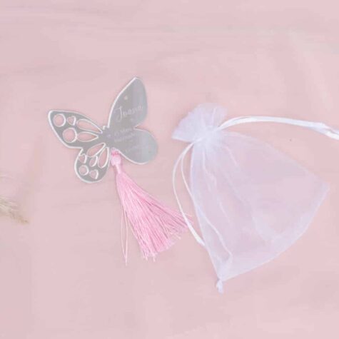 Imagem do produto Lembrança Batizado Marcador Borboleta