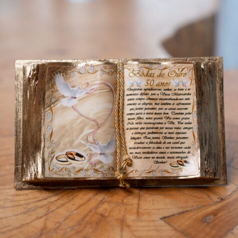 Imagem do produto Prenda Bodas Ouro Original-17×11