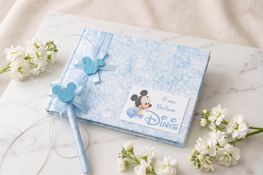 Livro Honra Mensagens Mickey