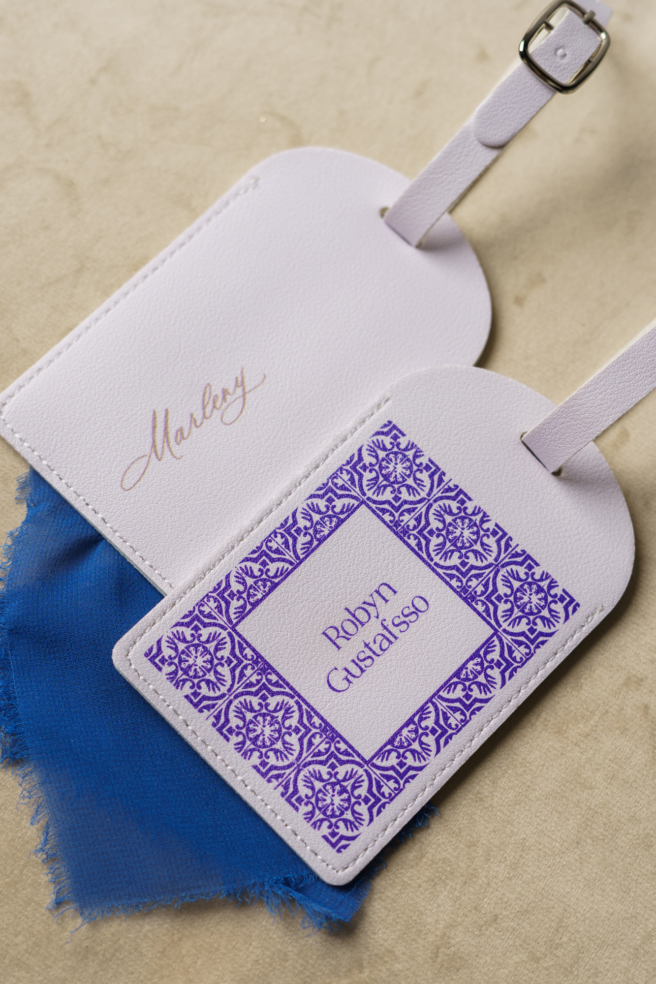 Lembrança Casamento Simples e Elegante - etiqueta mala viagem 2
