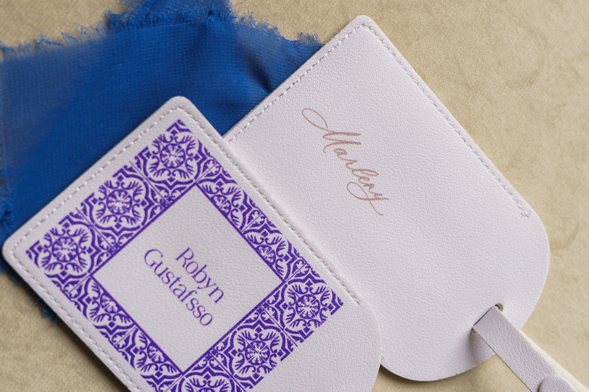 Lembrança Casamento Simples e Elegante - etiqueta mala viagem 3