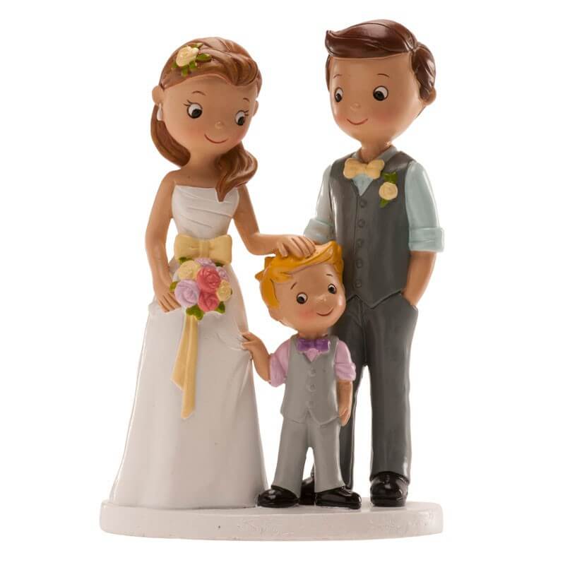 Topo Bolo Casamento Menino