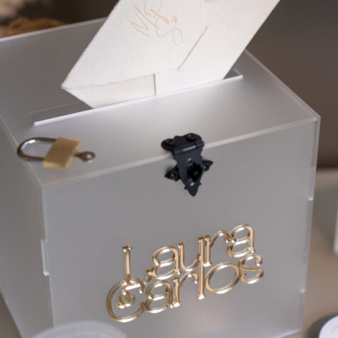 Imagem do produto Caixa Envelopes Acrílico Frost