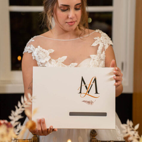 Imagem do produto Caixa Envelopes Impressa Casamento