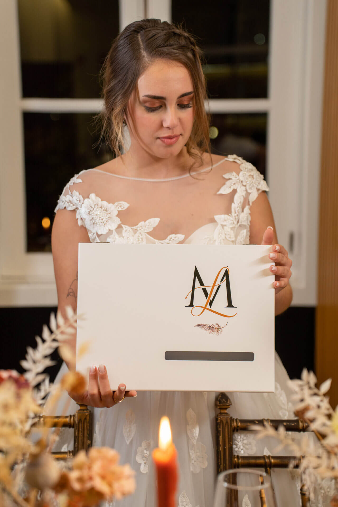 Caixa Envelopes Impressa Casamento