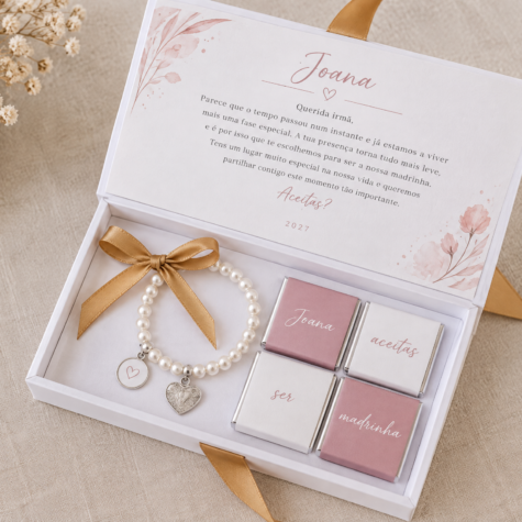 Imagem do produto Convite Padrinhos Casamento Chocolates