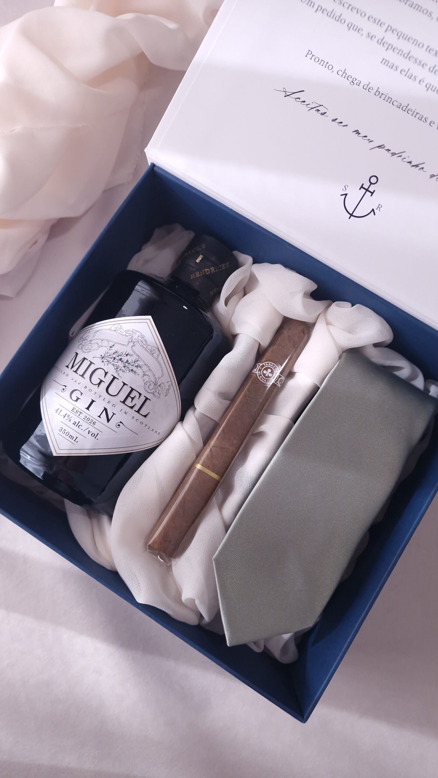 Wedding Medal Godfather Invitation