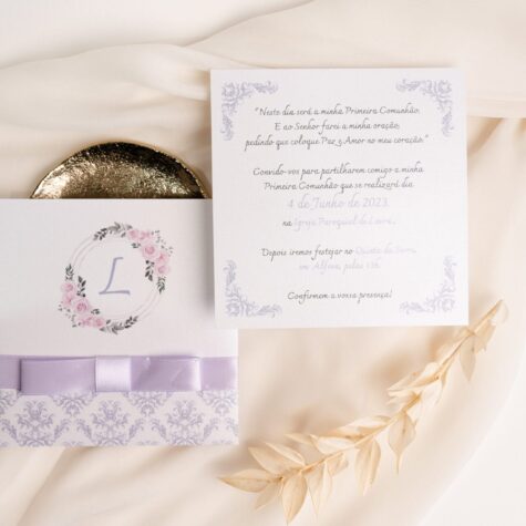 Imagem do produto Convite Comunhão Amoroso e Delicado