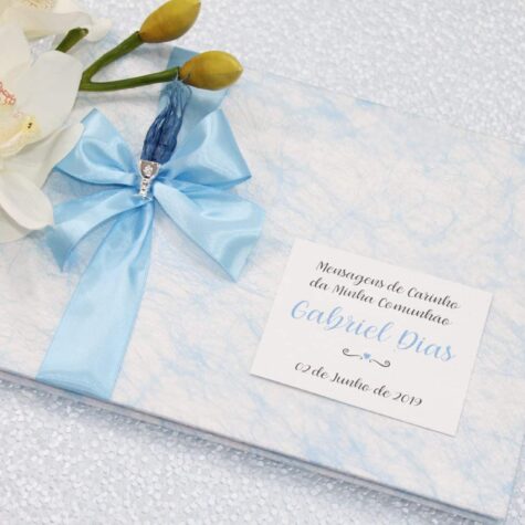 Imagem do produto Livro Honra Comunhão Azul