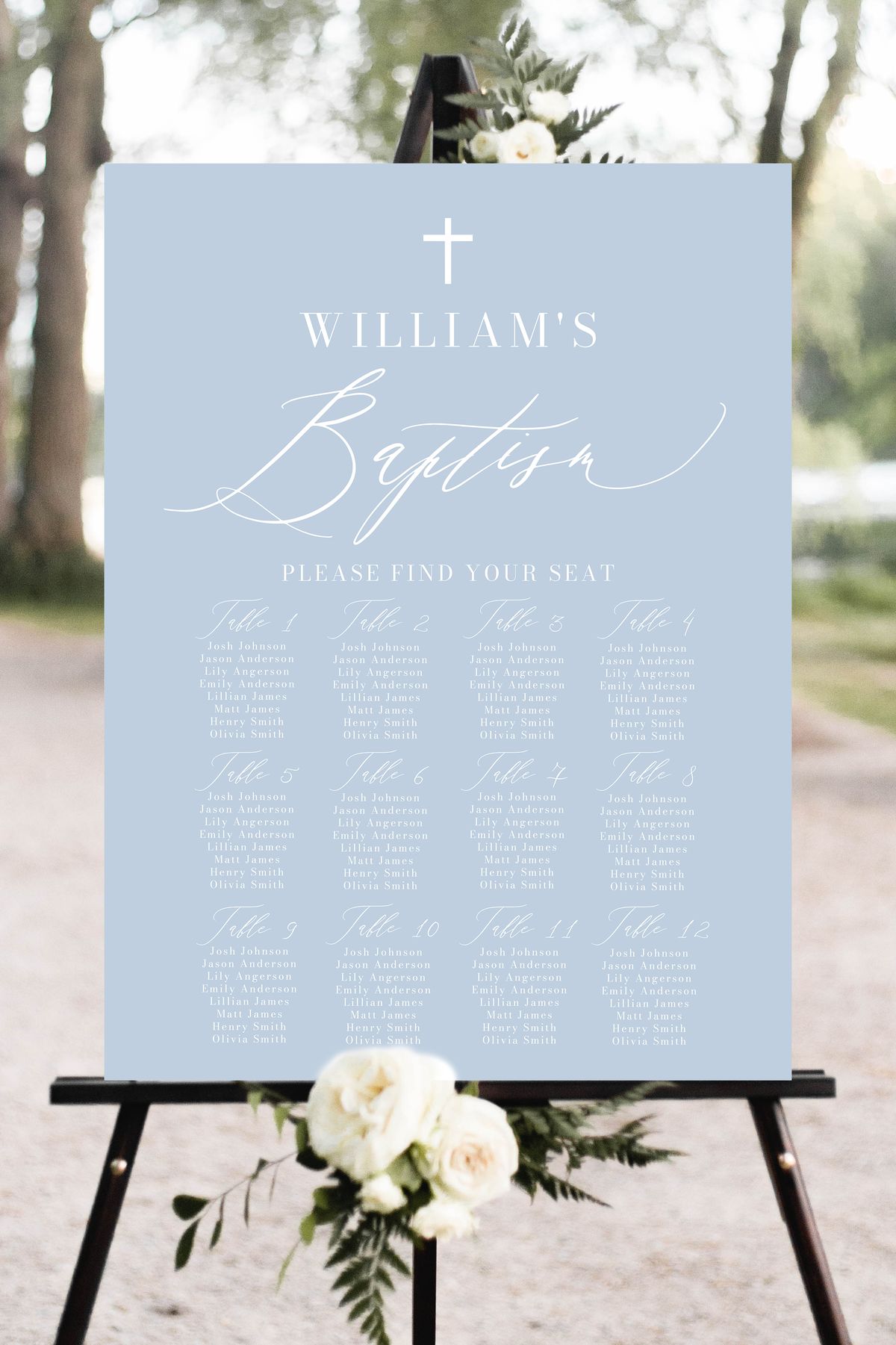 Placard Quadro Mesas Anjo