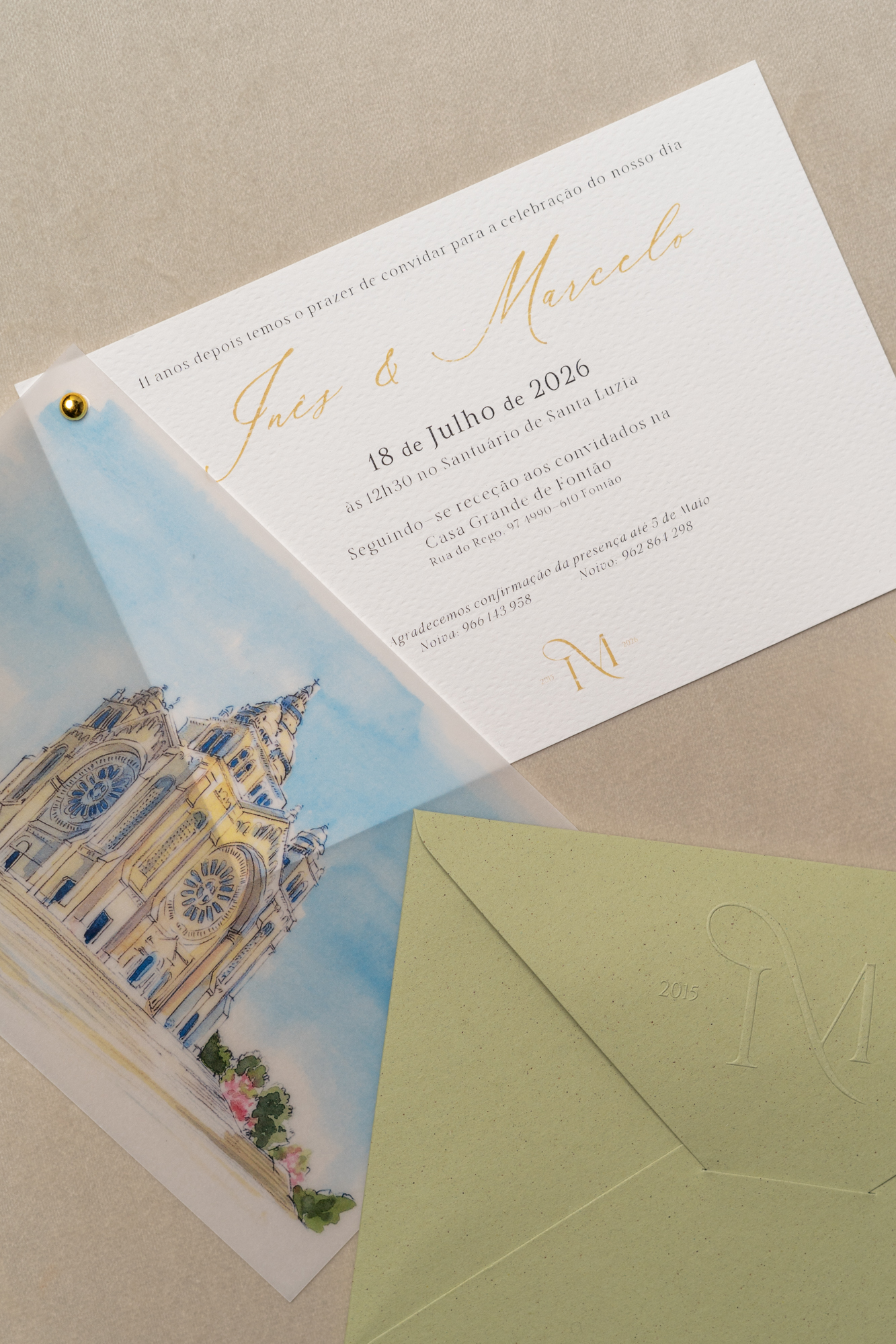 Convites Casamento Rendado Quadrado 6