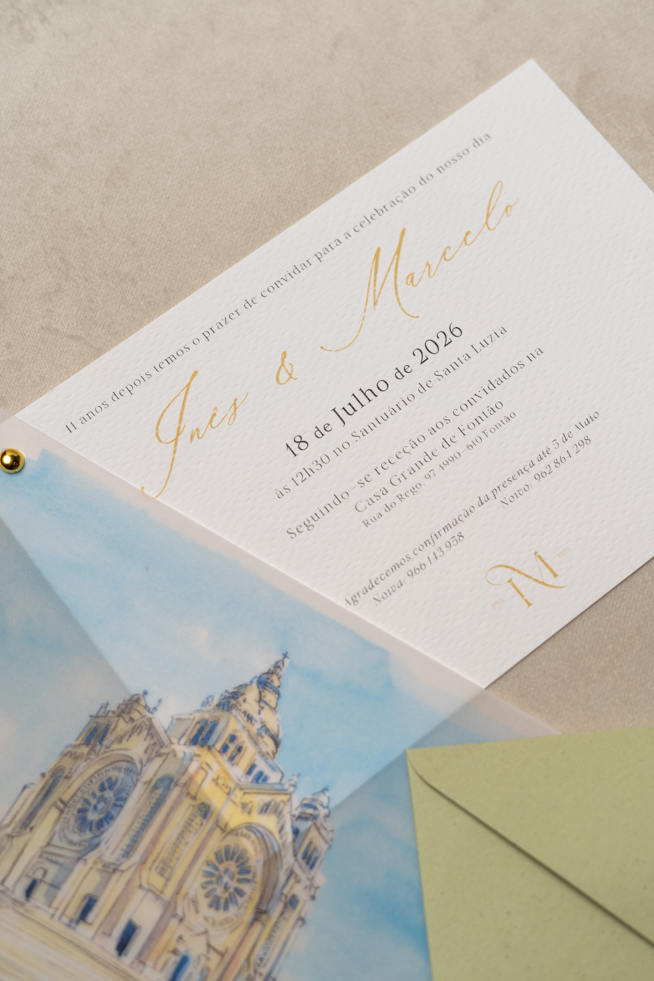 Convites Casamento Rendado Quadrado 7