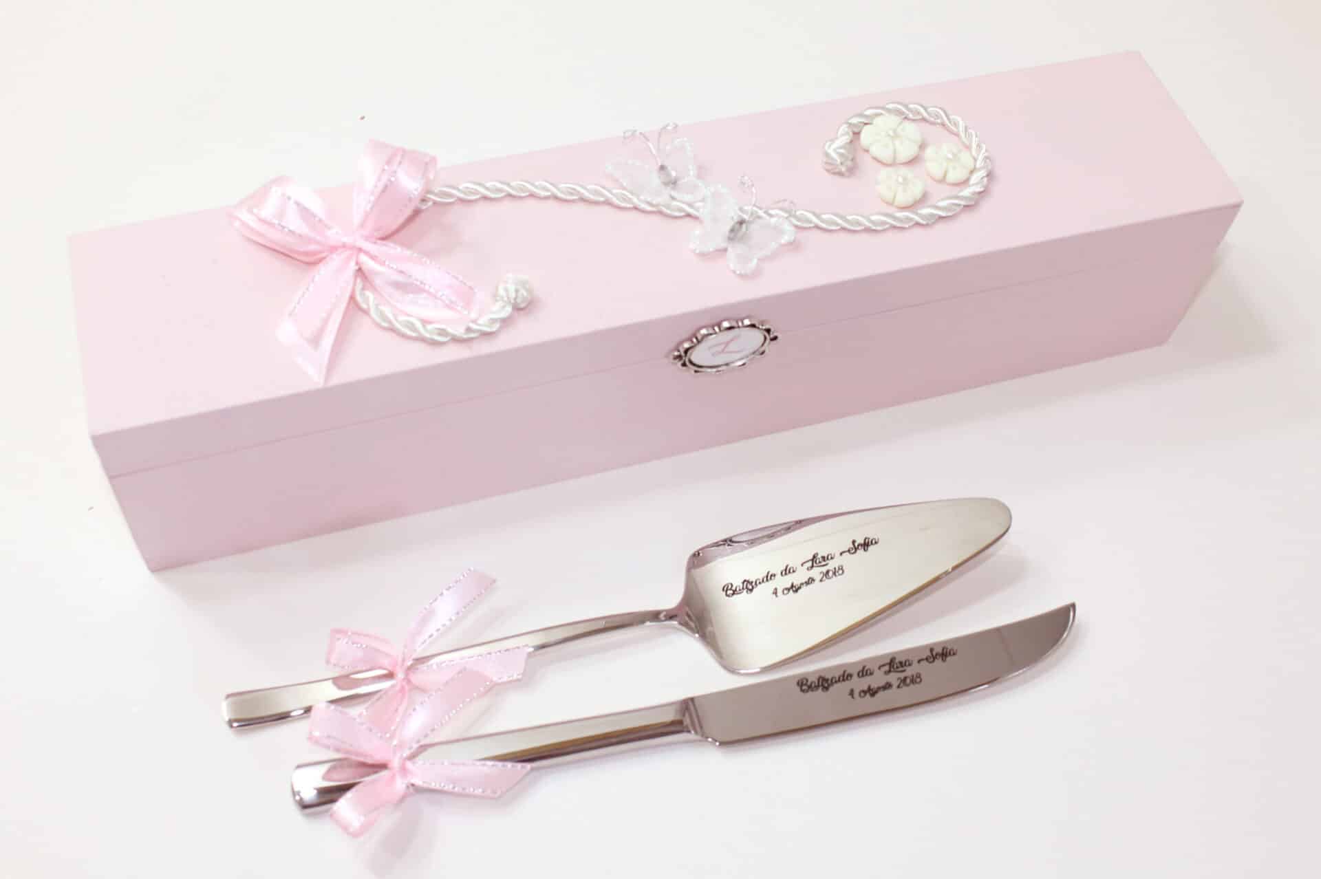 Set Talheres Bolo Batizado