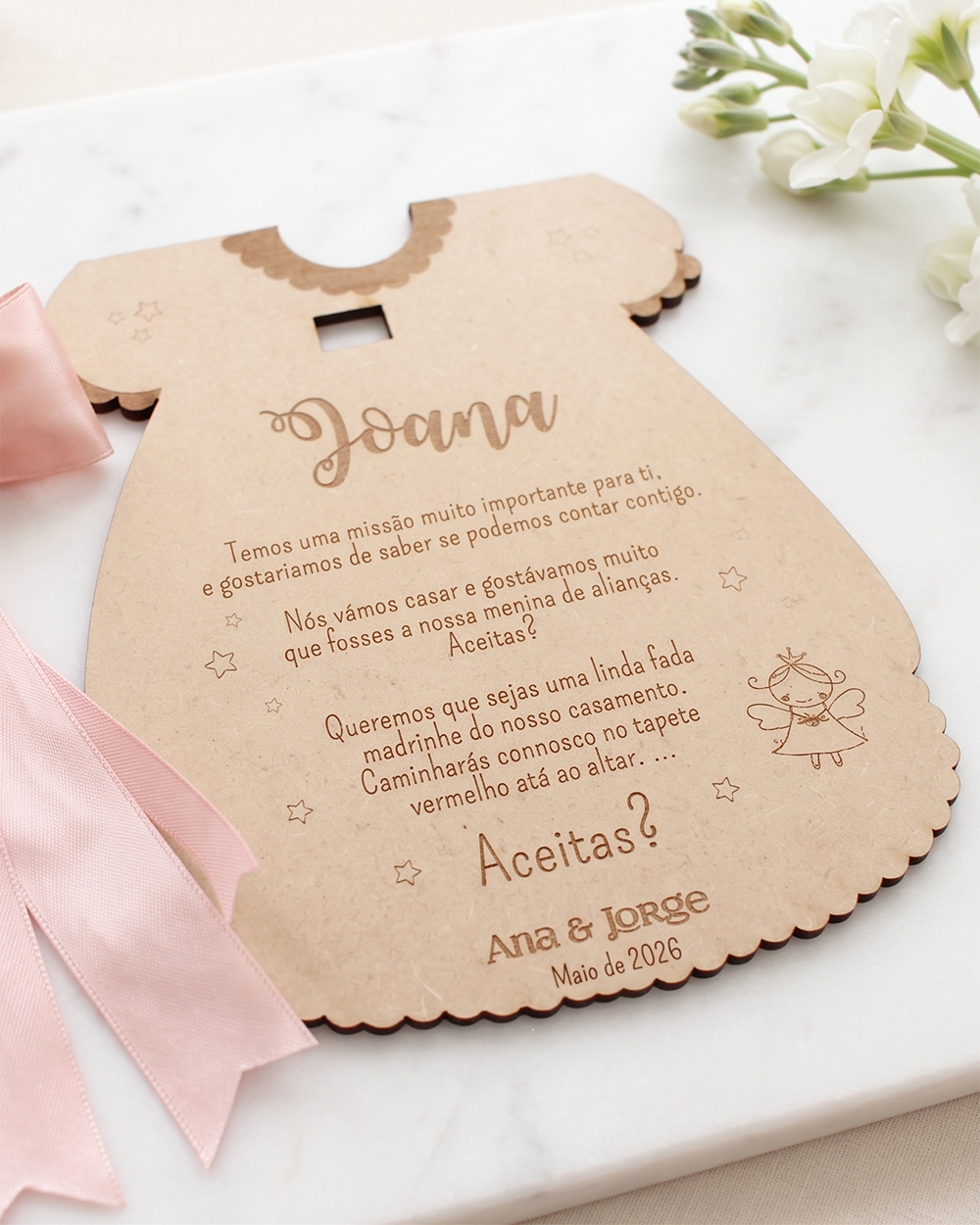Convite Especial Menina Alianças 5
