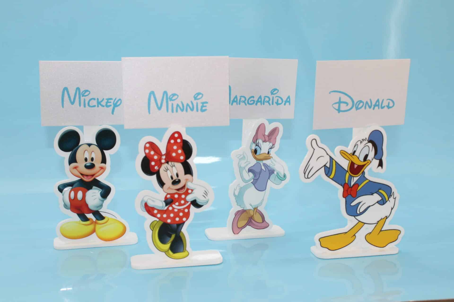 Marcador Mesa Batizado Disney