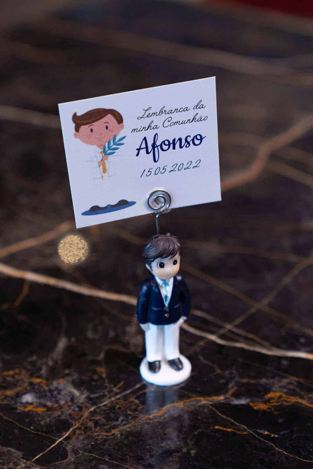 Menino Comunhão Porta Foto