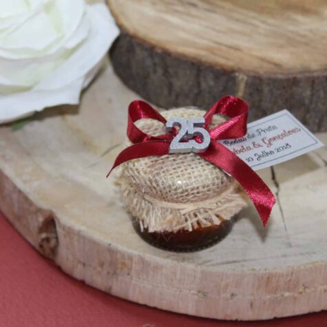 Imagem do produto Lembrança Bodas Prata Mel