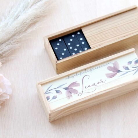 Imagem do produto Lembrança Batizado Nome Dominó