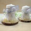 Lembrança para bodas de 25 anos vela decorada