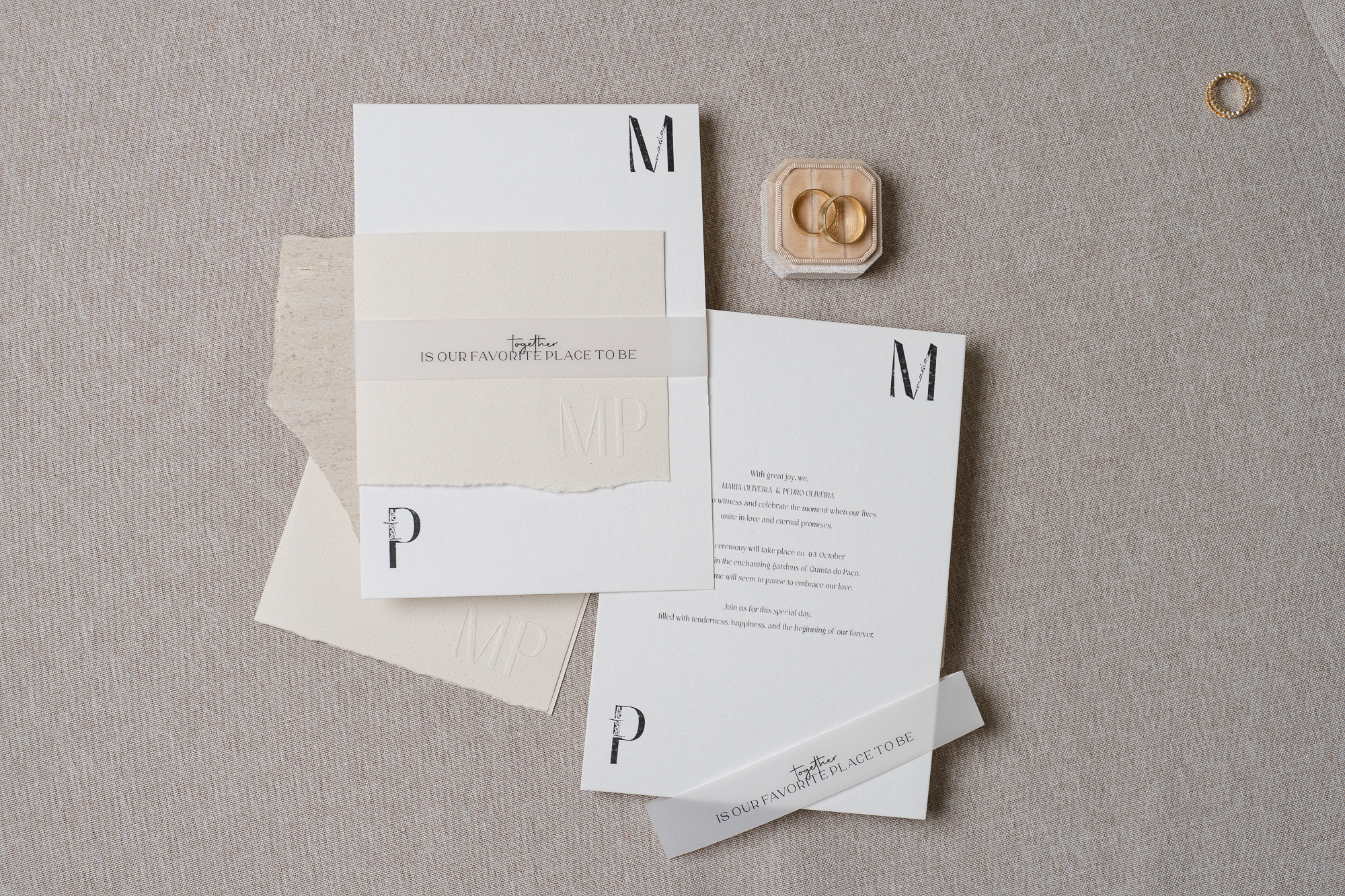 Convites Casamento Elegante Vertical