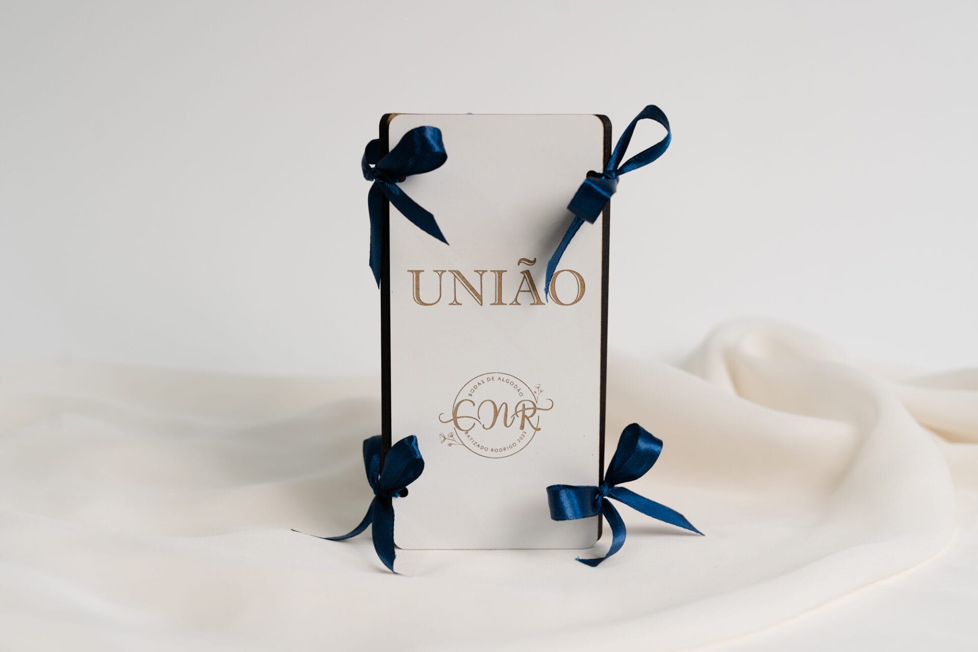 Marcador de Mesa prisma para casamento