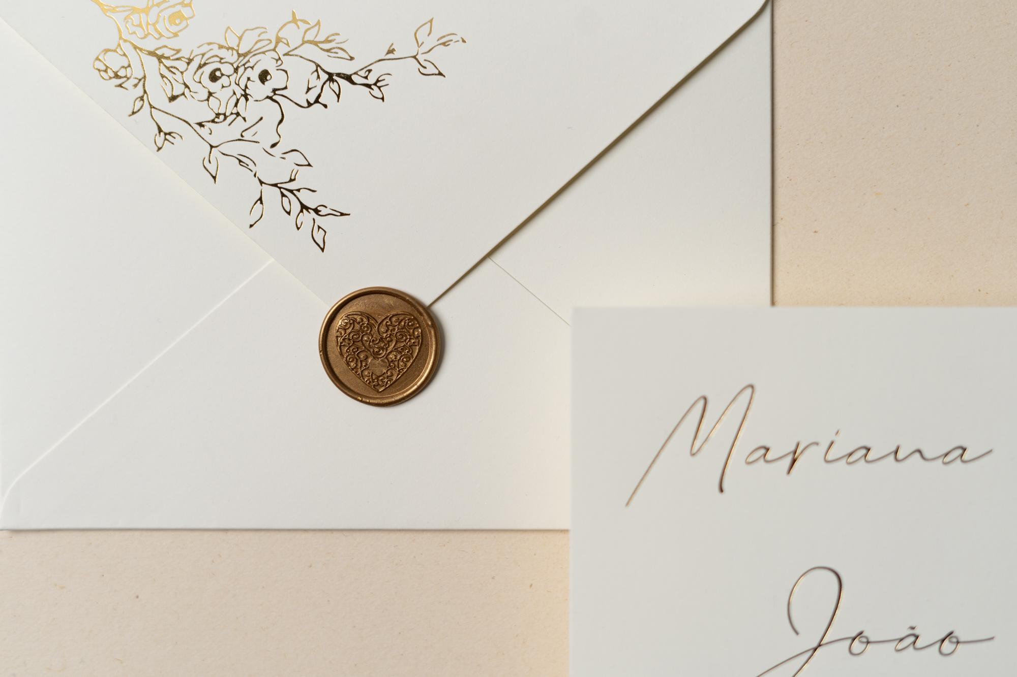 Convite Casamento Elegante e Delicado 9