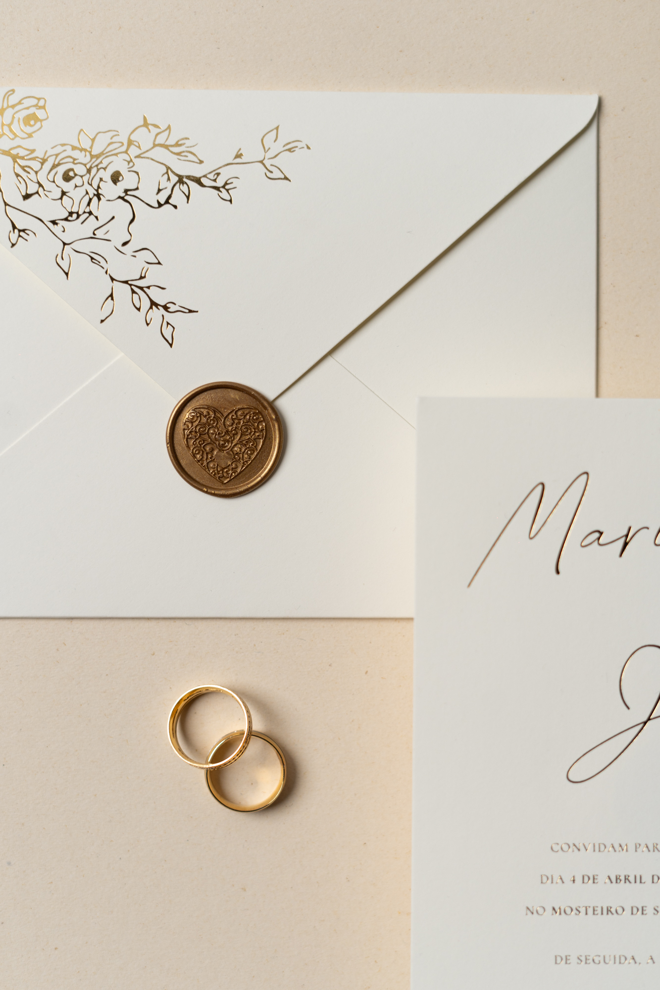 Convite Casamento Elegante e Delicado 5