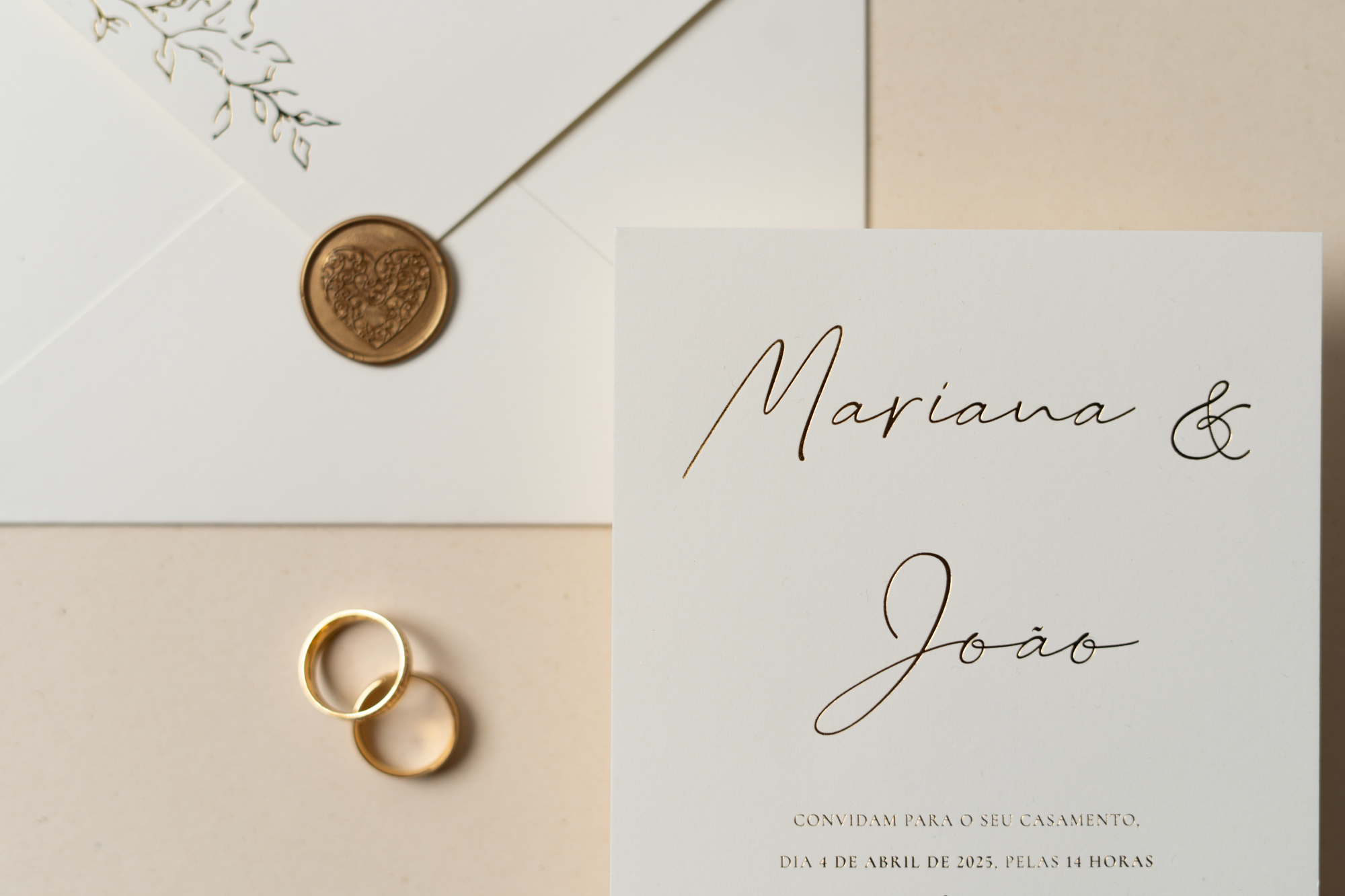 Convite Casamento Elegante e Delicado 6