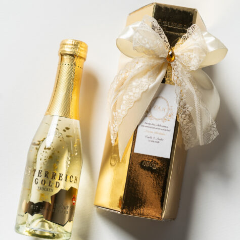 Imagem do produto Prenda Bodas Ouro Flocos