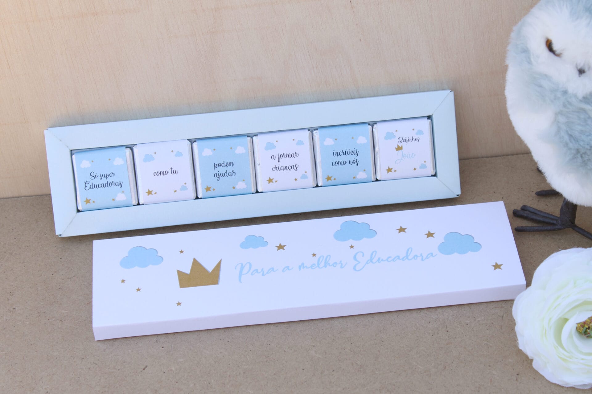 Prenda Caixa Chocolates Educadora