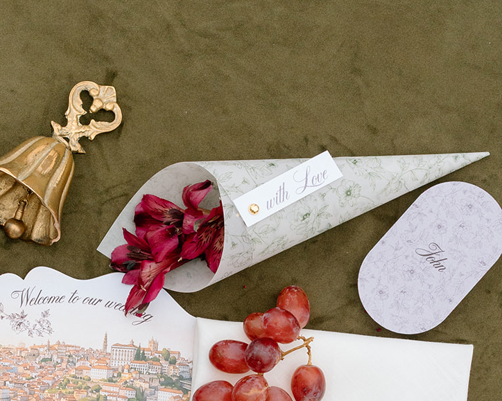 Cones Arroz Casamento Personalizado 1