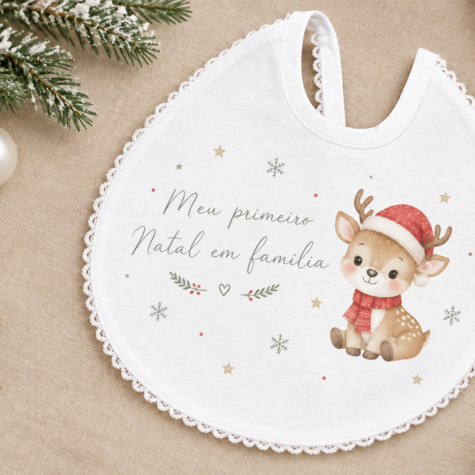 Imagem do produto Prenda Natal Babete Personalizada
