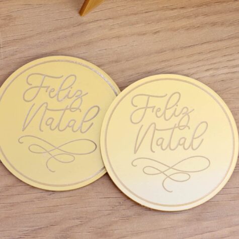 Imagem do produto Base Copos Prenda Natal