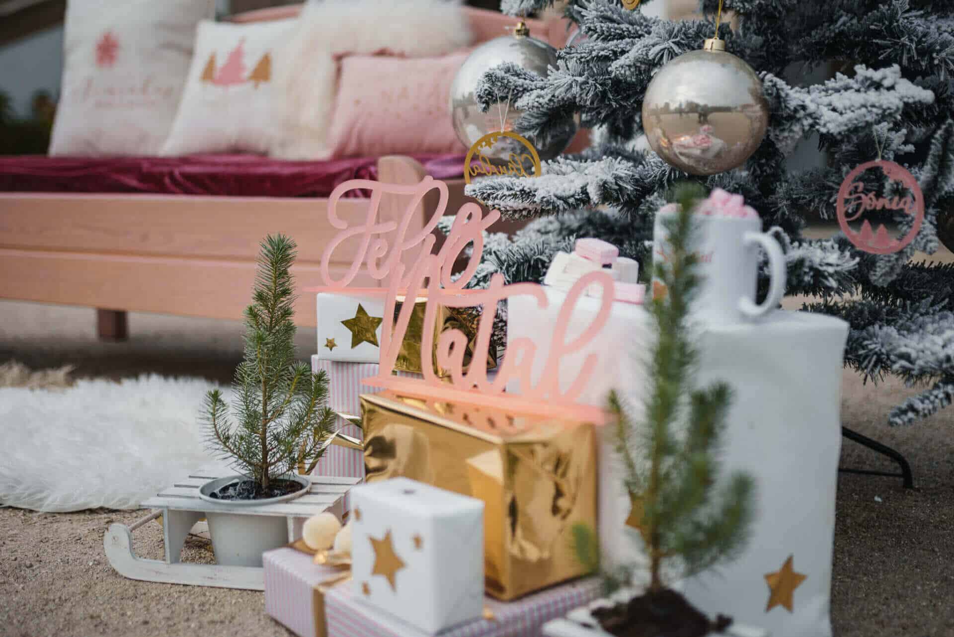 Letras Acrílico Feliz Natal